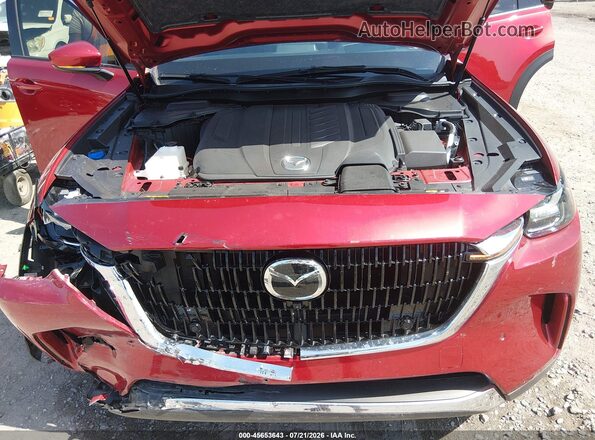 JM3KKEHD1R1173094 2024 MAZDA CX-90 Красный Вид сзади