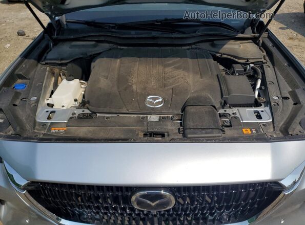 JM3KKEHD2S1223930 2025 MAZDA CX-90 Silver Շարժիչի բաժամունքի տեսք