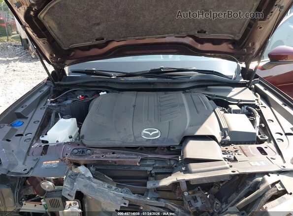 JM3KKEHD4R1126223 2024 MAZDA CX-90 Burgundy Vista trasera