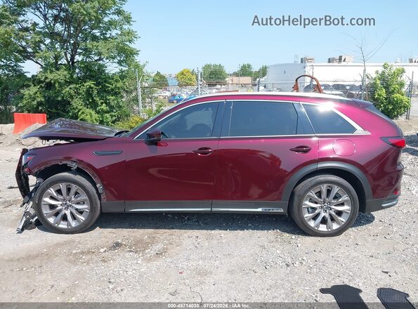 JM3KKEHD4R1126223 2024 MAZDA CX-90 Burgundy 