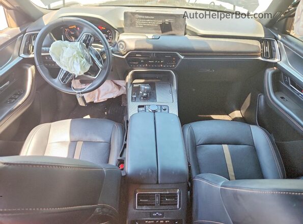 JM3KKEHD4S1238364 2025 MAZDA CX-90 Black Widok deski rozdzielczej