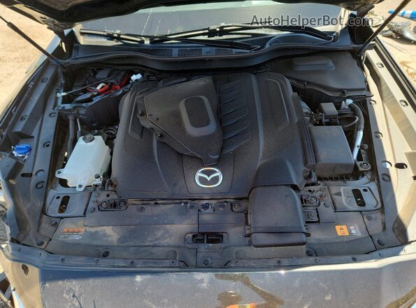 JM3KKEHD4S1238364 2025 MAZDA CX-90 Black Widok komory silnika