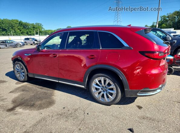 JM3KKEHD5S1227650 2025 MAZDA CX-90 Red Задня ліва чверть