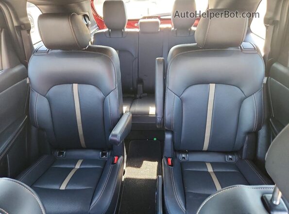 JM3KKEHD5S1227650 2025 MAZDA CX-90 Red Вид задніх сидінь
