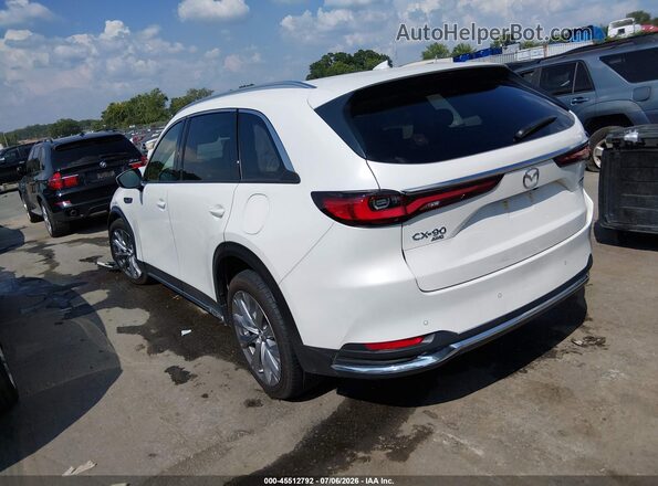 JM3KKEHD6S1235062 2025 MAZDA CX-90 White Tył lewy