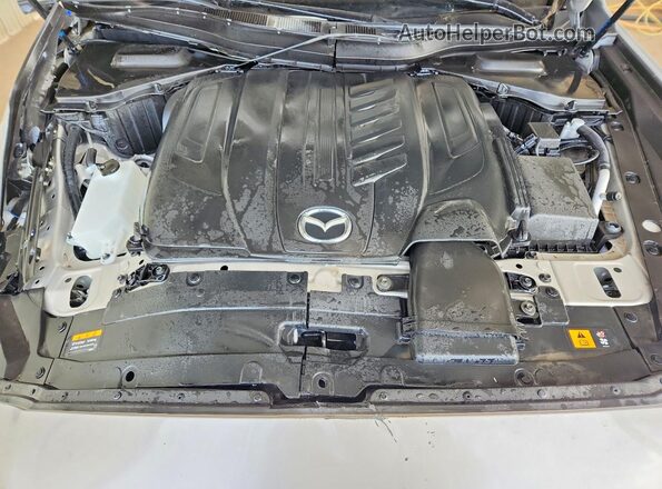 JM3KKEHD7S1209120 2025 MAZDA CX-90 Silver Widok komory silnika