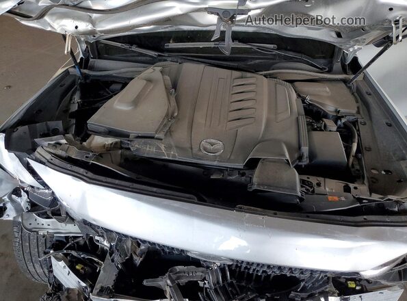 JM3KKEHD7S1218593 2025 MAZDA CX-90 Silver Widok komory silnika
