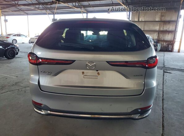 JM3KKEHD7S1218593 2025 MAZDA CX-90 Silver Widok z tyłu