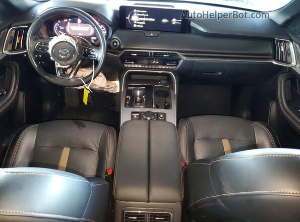 JM3KKEHD7S1218593 2025 MAZDA CX-90 Silver Widok deski rozdzielczej
