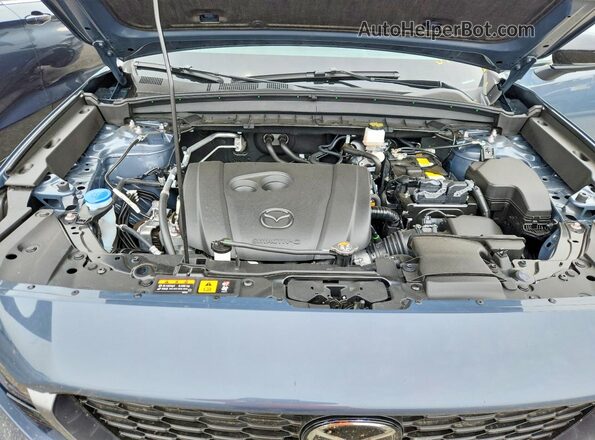 JM3KMCHA3T0142799 2026 MAZDA CX-5 Blue Вид підкапотного простору