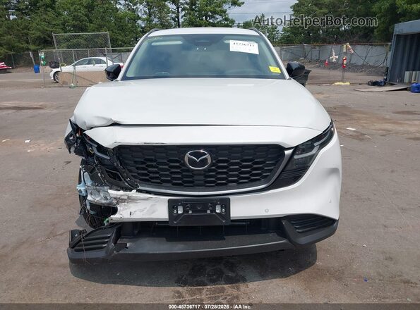 JM3KMCHA8T0111144 2026 MAZDA CX-5 White ხელსაწყოთა პანელის ხედი