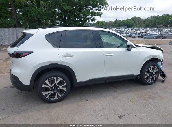 JM3KMCHA8T0111144 2026 MAZDA CX-5 White უკანა სალონის ხედი
