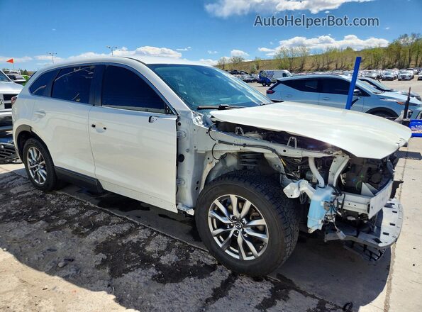 JM3TCABY4K0327461 2019 MAZDA CX-9 Белый Передняя правая четверть