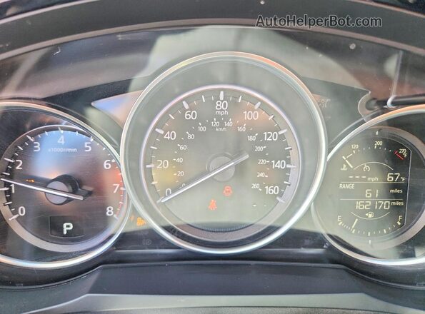 JM3TCABY4K0327461 2019 MAZDA CX-9 Белый Вид щитка приборов