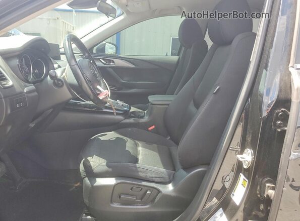 JM3TCABYXM0511712 2021 MAZDA CX-9 Black Front interior view