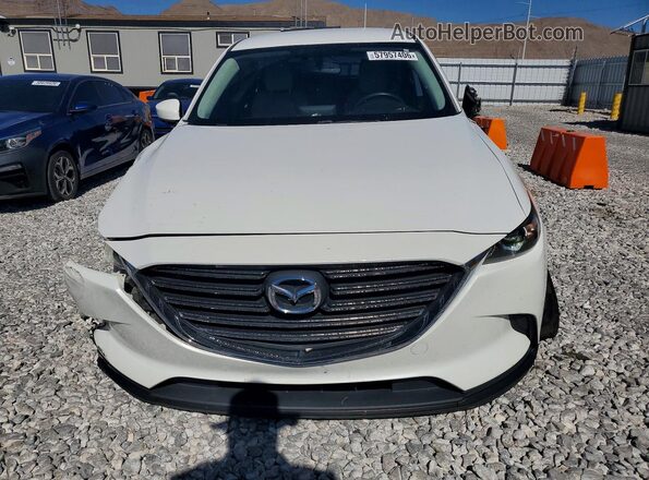 JM3TCACY0G0123715 2016 MAZDA CX-9 White Front view