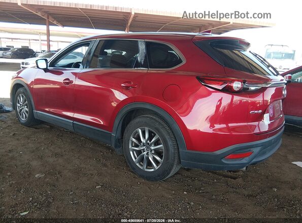 JM3TCACY0J0205757 2018 MAZDA CX-9 Red უკანა მარცხენა