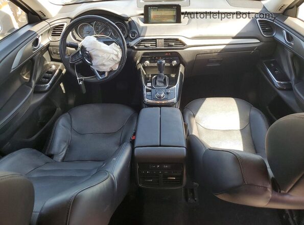 JM3TCACY0K0314480 2019 MAZDA CX-9 Black Widok deski rozdzielczej