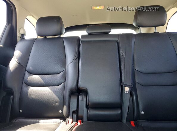 JM3TCACY0K0314480 2019 MAZDA CX-9 Black Widok tylnych siedzeń