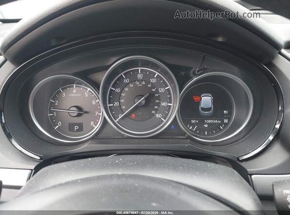 JM3TCACY1J0237228 2018 MAZDA CX-9 White Widok tylnych siedzeń