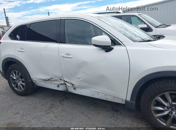 JM3TCACY1J0237228 2018 MAZDA CX-9 White Widok z przodu