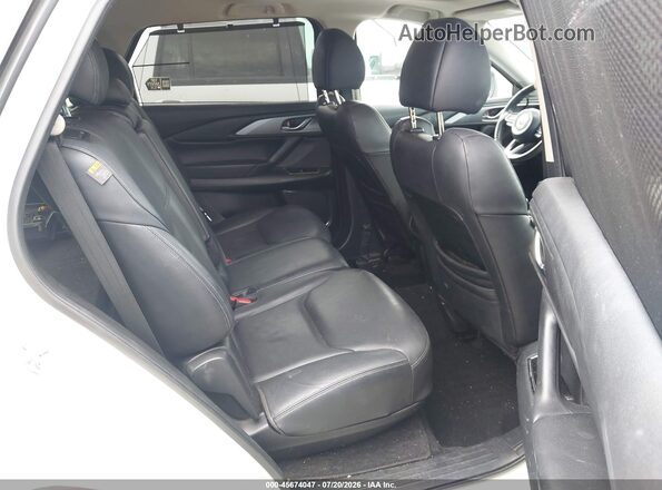 JM3TCACY1J0237228 2018 MAZDA CX-9 White Widok naklejki z numerem VIN
