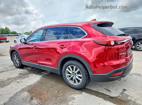 JM3TCACY1K0315492 2019 MAZDA CX-9 Maroon Հետևի ձախ