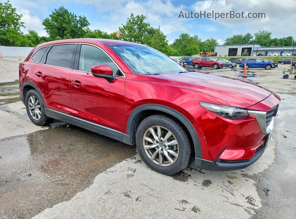 JM3TCACY1K0315492 2019 MAZDA CX-9 Maroon Առջևի աջ