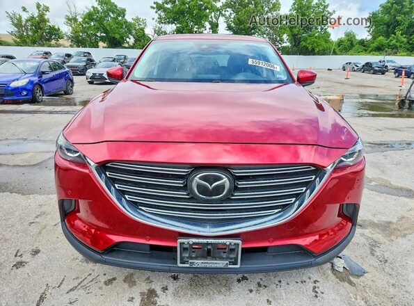 JM3TCACY1K0315492 2019 MAZDA CX-9 Maroon Դիմացի տեսք