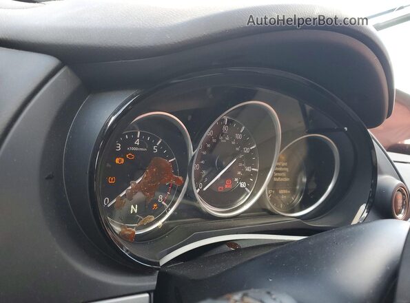 JM3TCACY1M0508728 2021 MAZDA CX-9 Black Instrument cluster view
