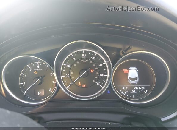 JM3TCACY2J0210796 2018 MAZDA CX-9 Серый Вид задних сидений