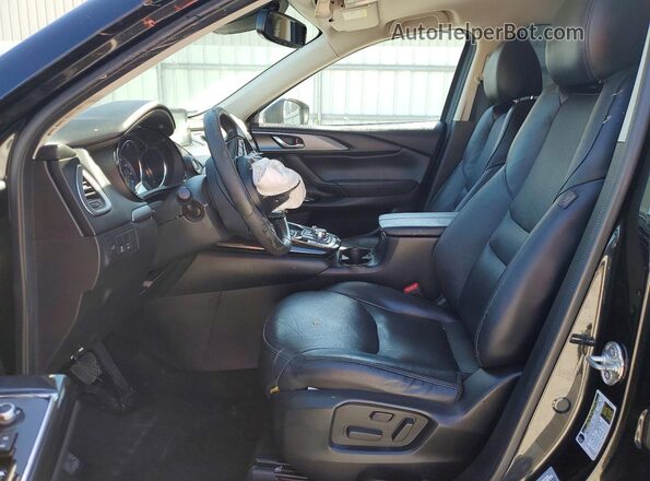 JM3TCACY2J0220826 2018 MAZDA CX-9 Black Front interior view