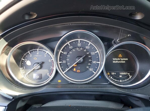 JM3TCACY2J0220826 2018 MAZDA CX-9 Black Instrument cluster view