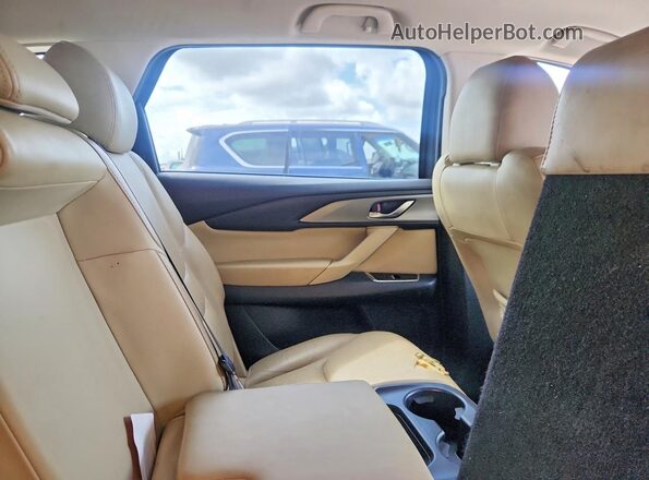 JM3TCACY2K0314920 2019 MAZDA CX-9 Black Вид задньої частини салону
