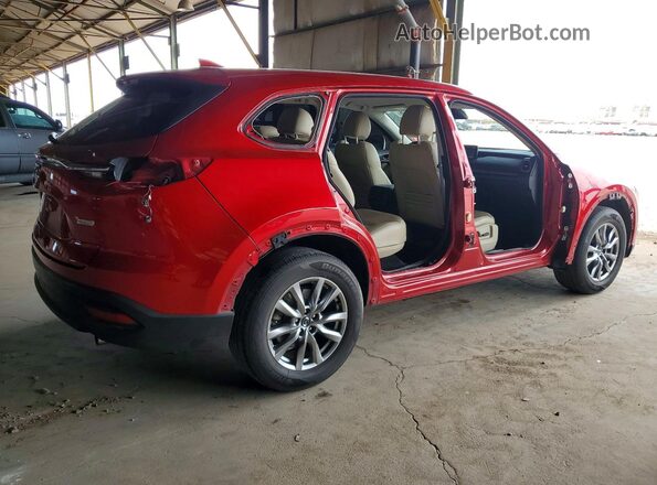 JM3TCACY3H0136072 2017 MAZDA CX-9 Красный Задняя правая четверть