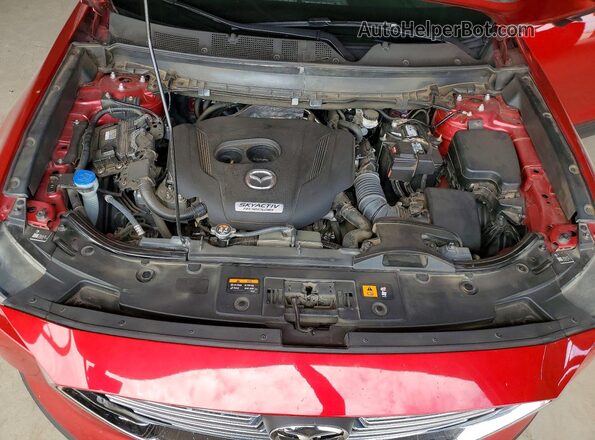JM3TCACY3H0136072 2017 MAZDA CX-9 Красный Вид подкапотного пространства