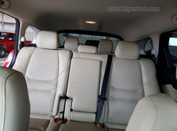 JM3TCACY3H0136072 2017 MAZDA CX-9 Красный Вид задних сидений