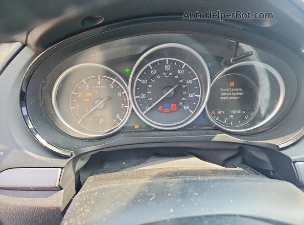 JM3TCACY3J0217322 2018 MAZDA CX-9 Charcoal Vista del cuadro de instrumentos