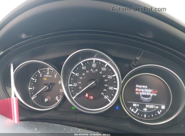 JM3TCACY3J0228899 2018 MAZDA CX-9 White უკანა სავარძლების ხედი