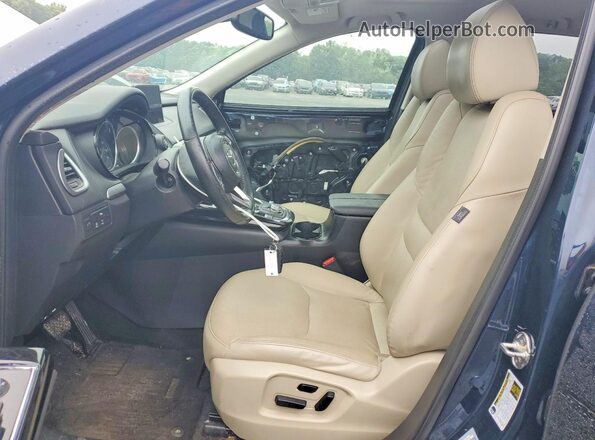 JM3TCACY3L0421153 2020 MAZDA CX-9 Синий Вид салона спереди