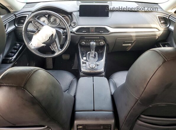 JM3TCACY3M0508889 2021 MAZDA CX-9 Blue Առջևի վահանակի տեսք