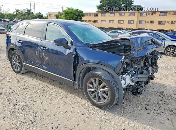 JM3TCACY3M0508889 2021 MAZDA CX-9 Blue Առջևի աջ