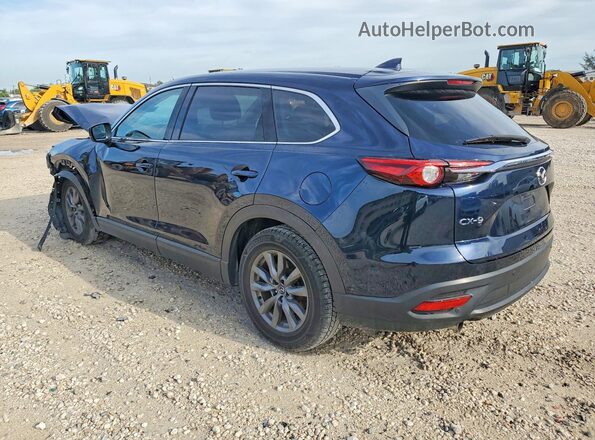 JM3TCACY3M0508889 2021 MAZDA CX-9 Blue Հետևի ձախ