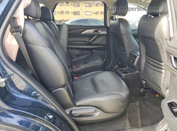 JM3TCACY3M0508889 2021 MAZDA CX-9 Blue Հետևի նստատեղերի տեսք