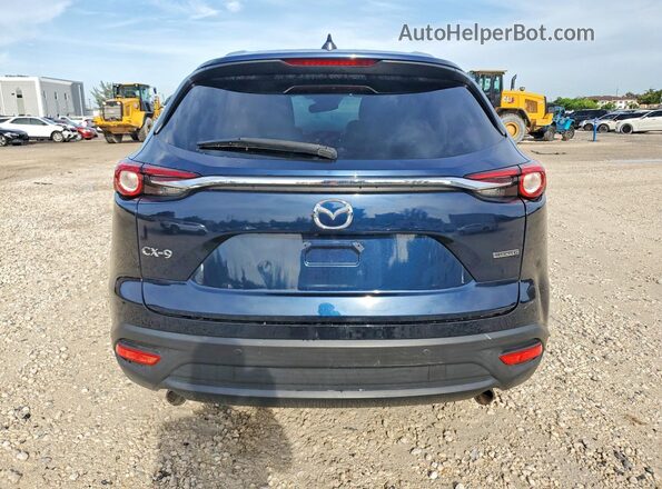 JM3TCACY3M0508889 2021 MAZDA CX-9 Blue Հետևի տեսք