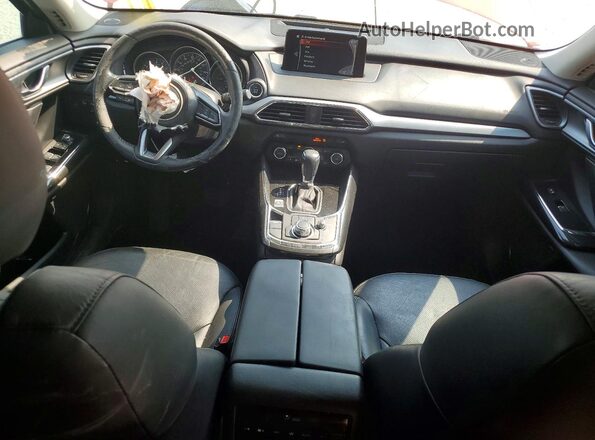 JM3TCACY4G0111888 2016 MAZDA CX-9 Burgundy Вид панелі приладів