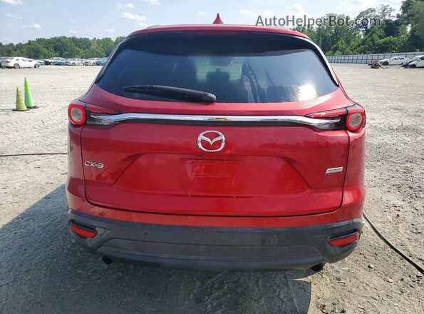 JM3TCACY4G0111888 2016 MAZDA CX-9 Burgundy Вид ззаду