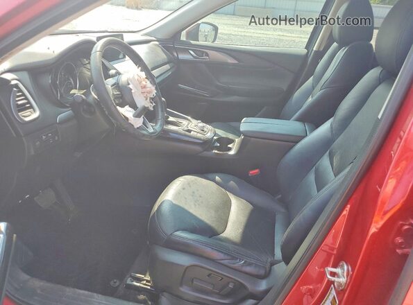 JM3TCACY4G0111888 2016 MAZDA CX-9 Burgundy Вид салону спереду
