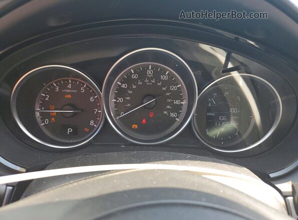JM3TCACY4G0111888 2016 MAZDA CX-9 Burgundy Вид щитка приладів