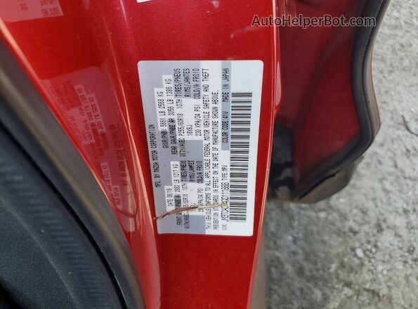 JM3TCACY4G0111888 2016 MAZDA CX-9 Burgundy Панорамний вид салону 360°